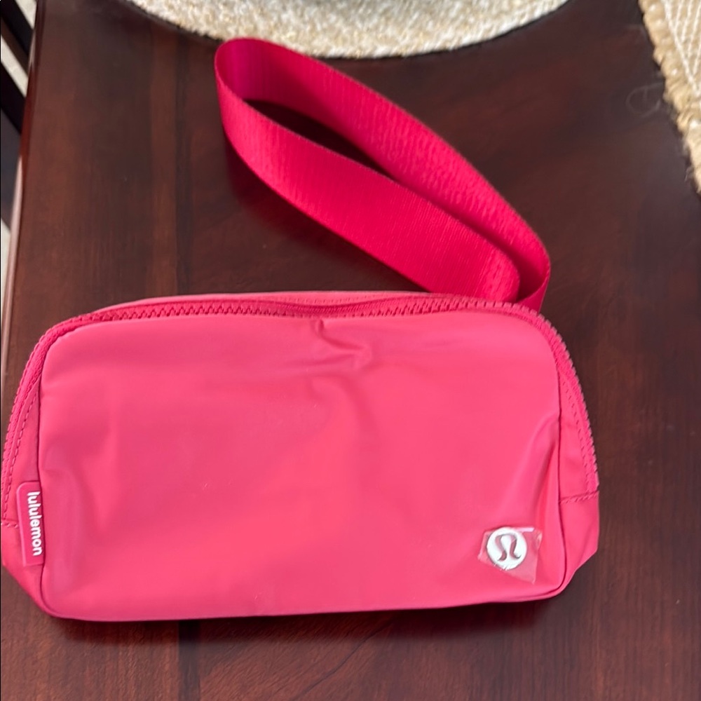 Lululemon Athletica Vibrant Pink Crossbody Bag
